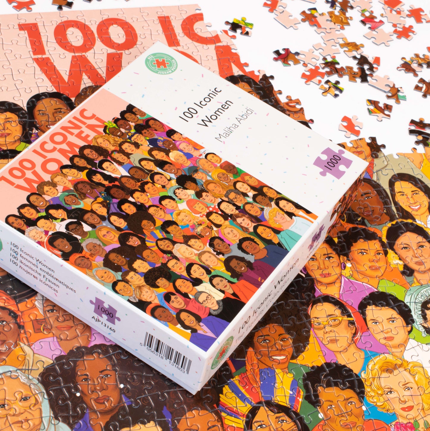 100 Iconic Women - 1000 Piece Jigsaw Puzzle