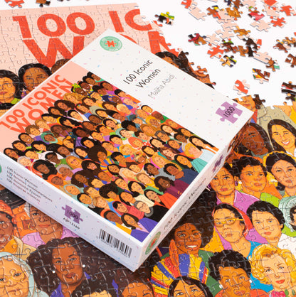 100 Iconic Women - 1000 Piece Jigsaw Puzzle
