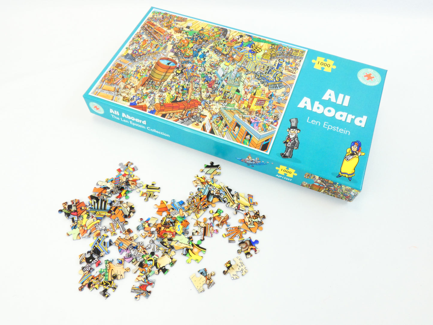 All Aboard - Len Epstein 1000 Piece Jigsaw Puzzle