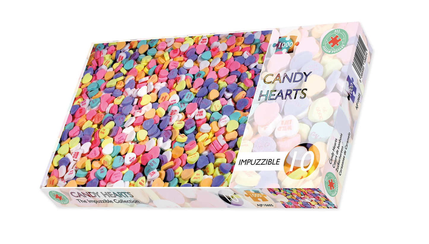 Candy Heart  - Impuzzible No.10   - 1000 Piece Jigsaw Puzzle box