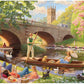 Boating on the River 1000 Piece Jigsaw Puzzle