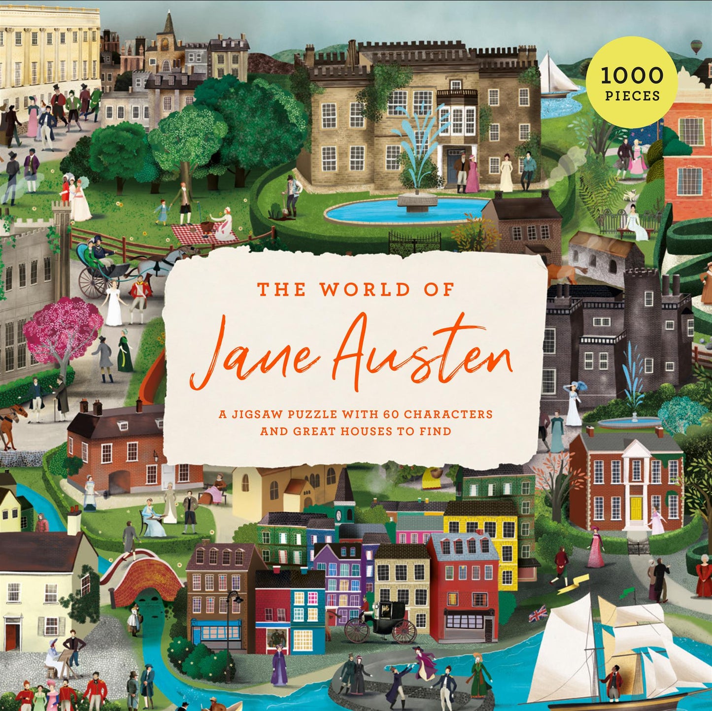 The World of Jane Austen 1000 Jigsaw Puzzle