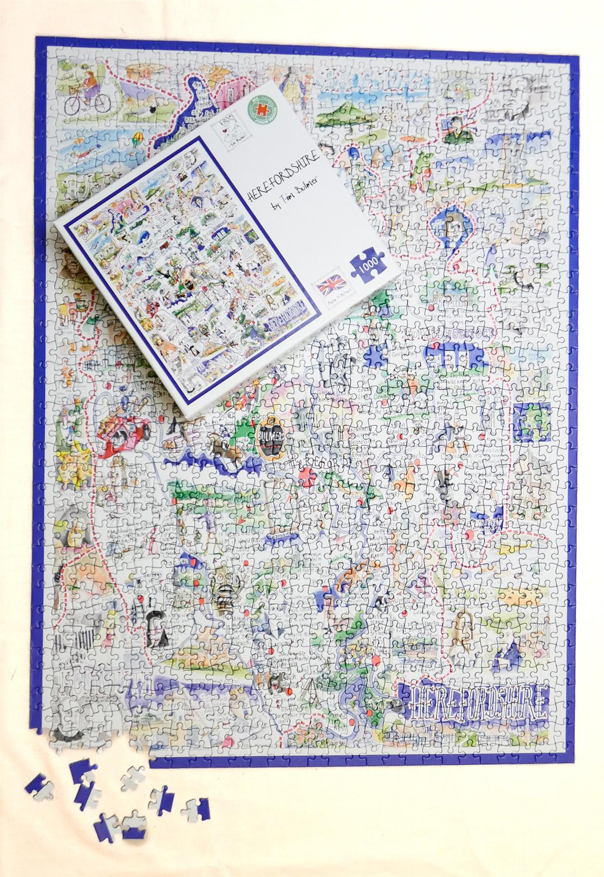 Tim Bulmer Herefordshire Jigsaw Puzzle