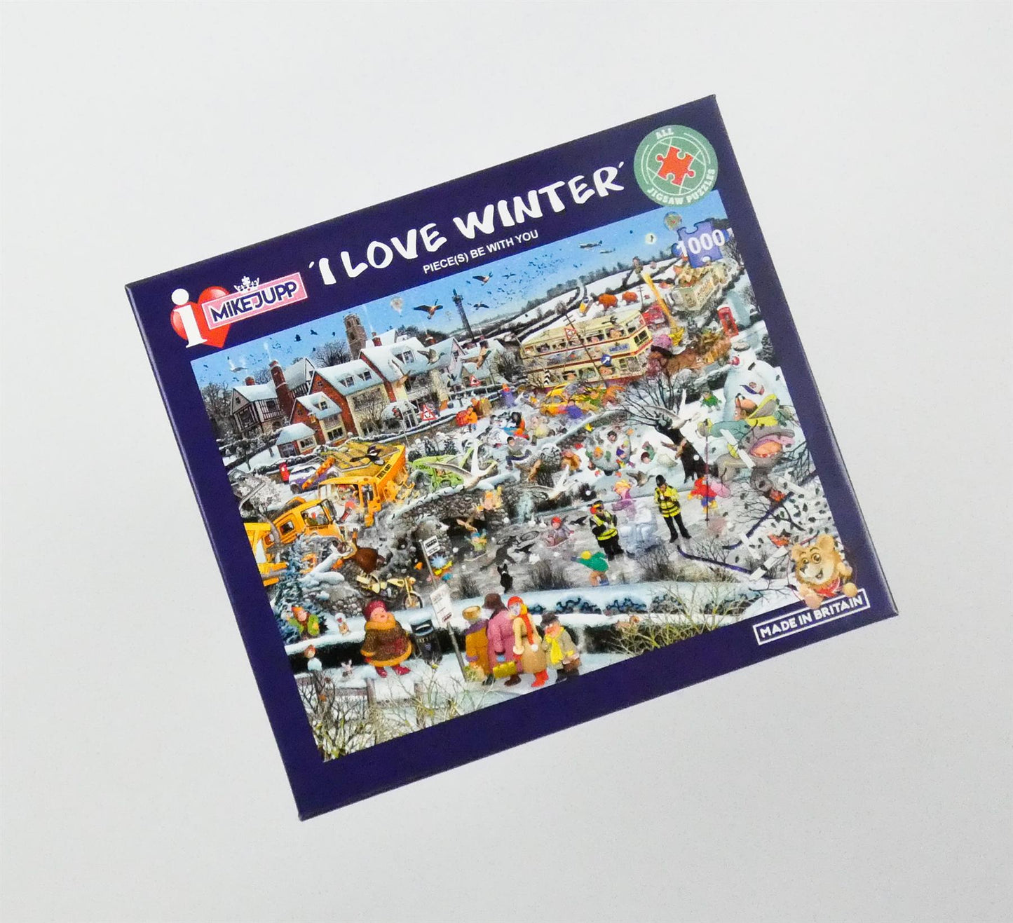 Mike Jupp I Love Winter 1000 Piece Jigsaw Puzzle