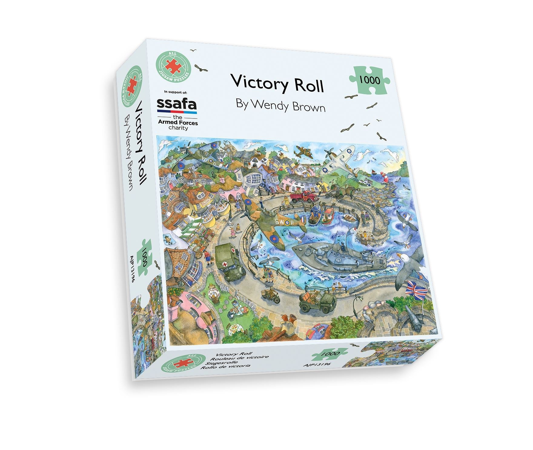 Victory Roll SSAFA - Wendy Brown 1000 Piece Jigsaw Puzzle – All Jigsaw  Puzzles US