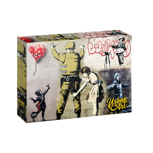 Banksy - Graffiti Painter 1000 Piece Jigsaw Puzzle