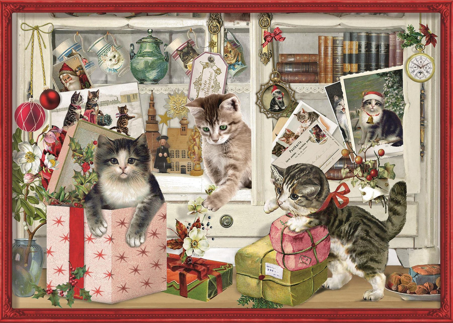 Christmas Kittens - Coppenrath 1000 Piece Jigsaw Puzzle