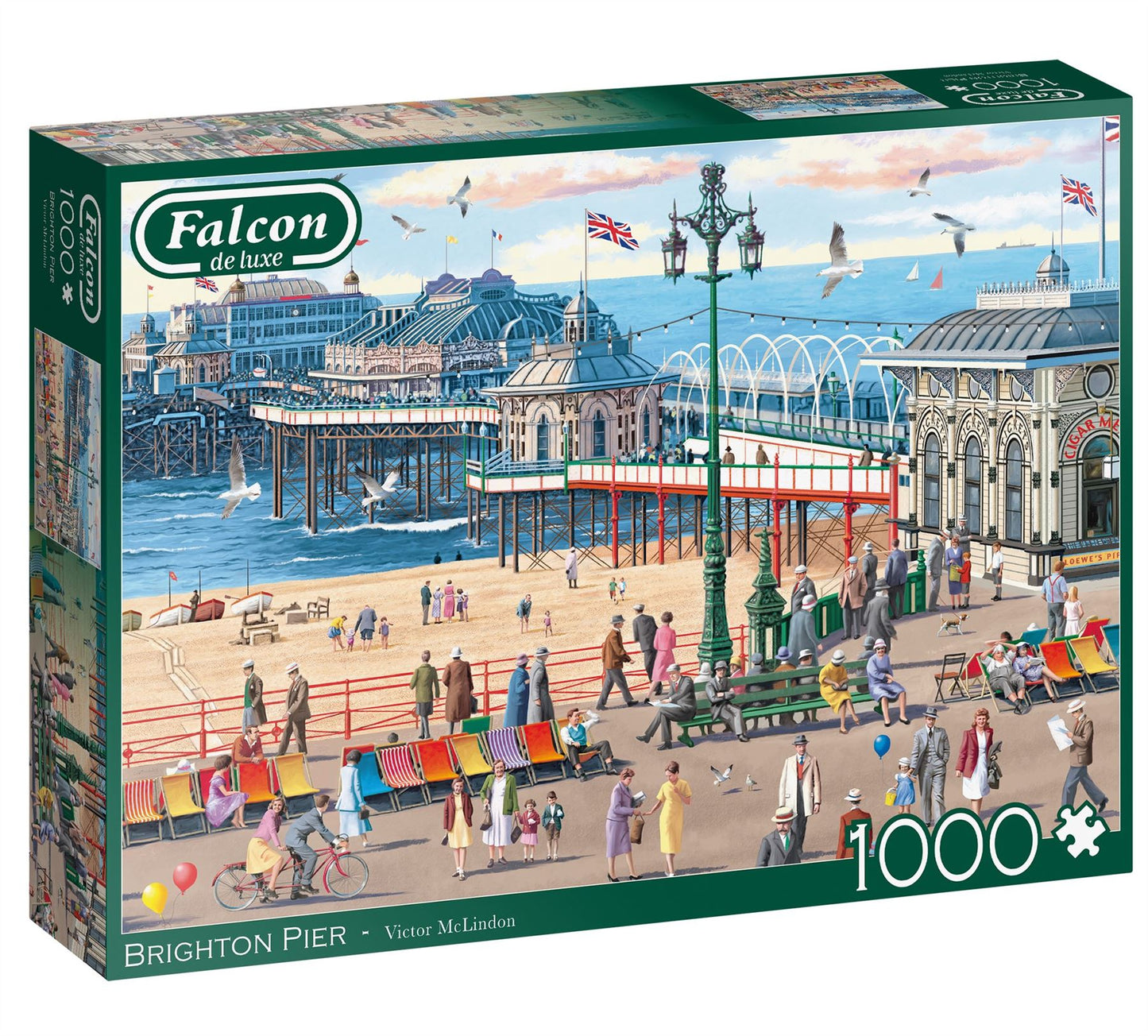Brighton Pier 1000 Piece Jigsaw Puzzle box 1