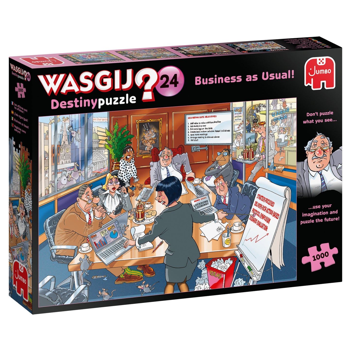 Wasgij Destiny 24 Business as Usual 1000 Piece Jigsaw Puzzle 2
