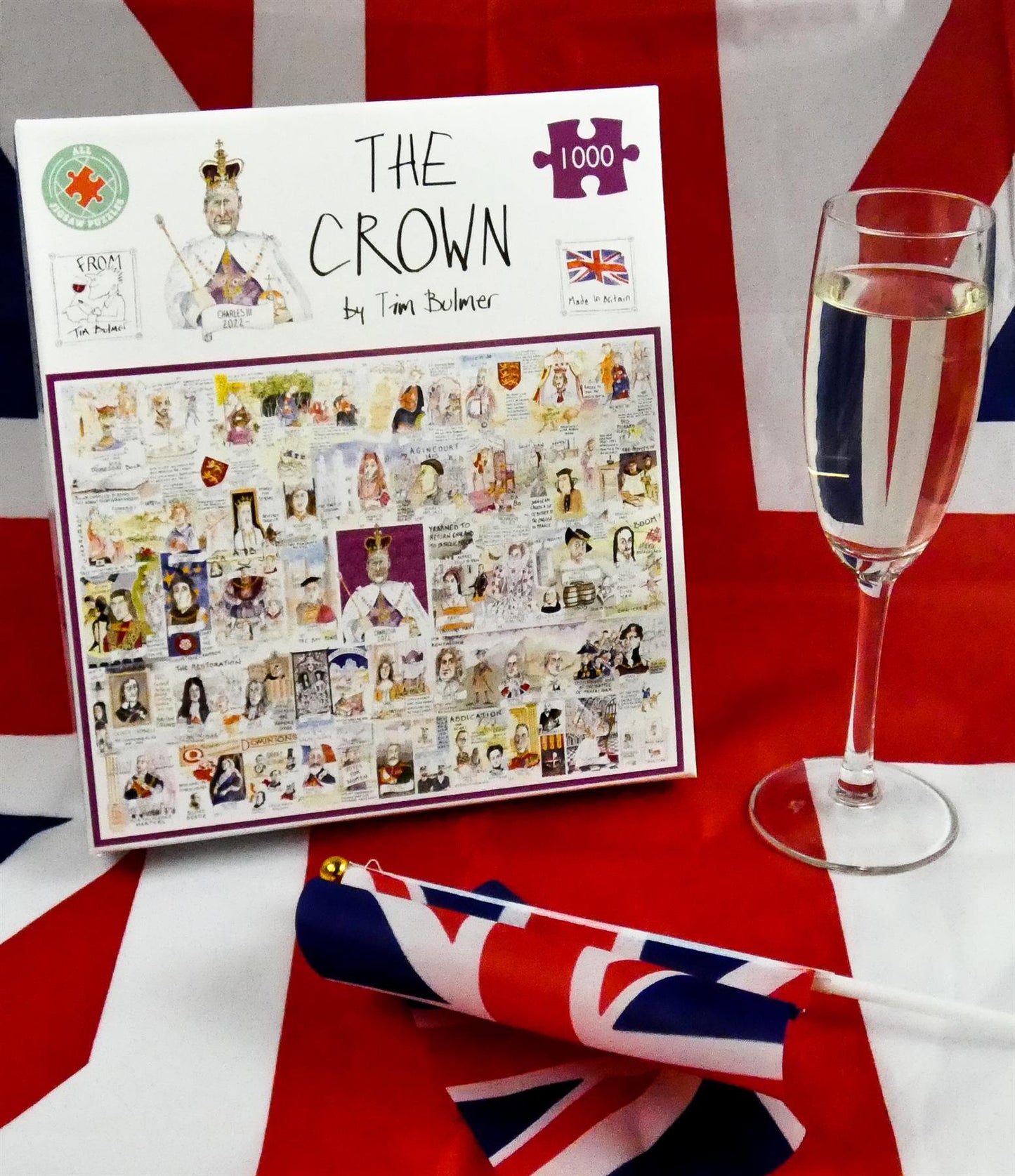 The Crown- Tim Bulmer 1000 Jigsaw Puzzle