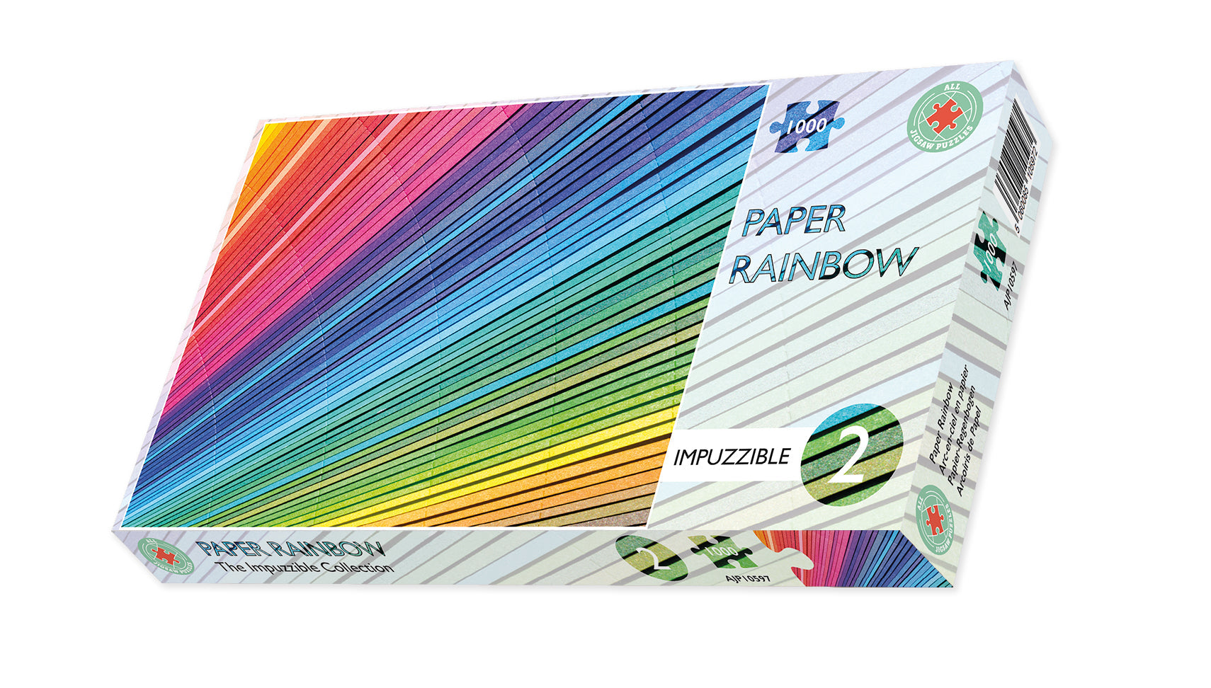 Paper Rainbow - Impuzzible No.2 - Impuzzible 1000 piece box