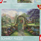 Thomas KinKade: Hummingbird Cottage 1000 Piece Jigsaw Puzzle box