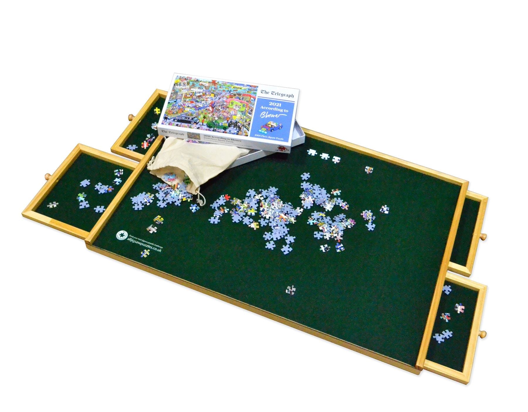 Wooden Jigsaw Puzzle Table - Premium – All Jigsaw Puzzles US