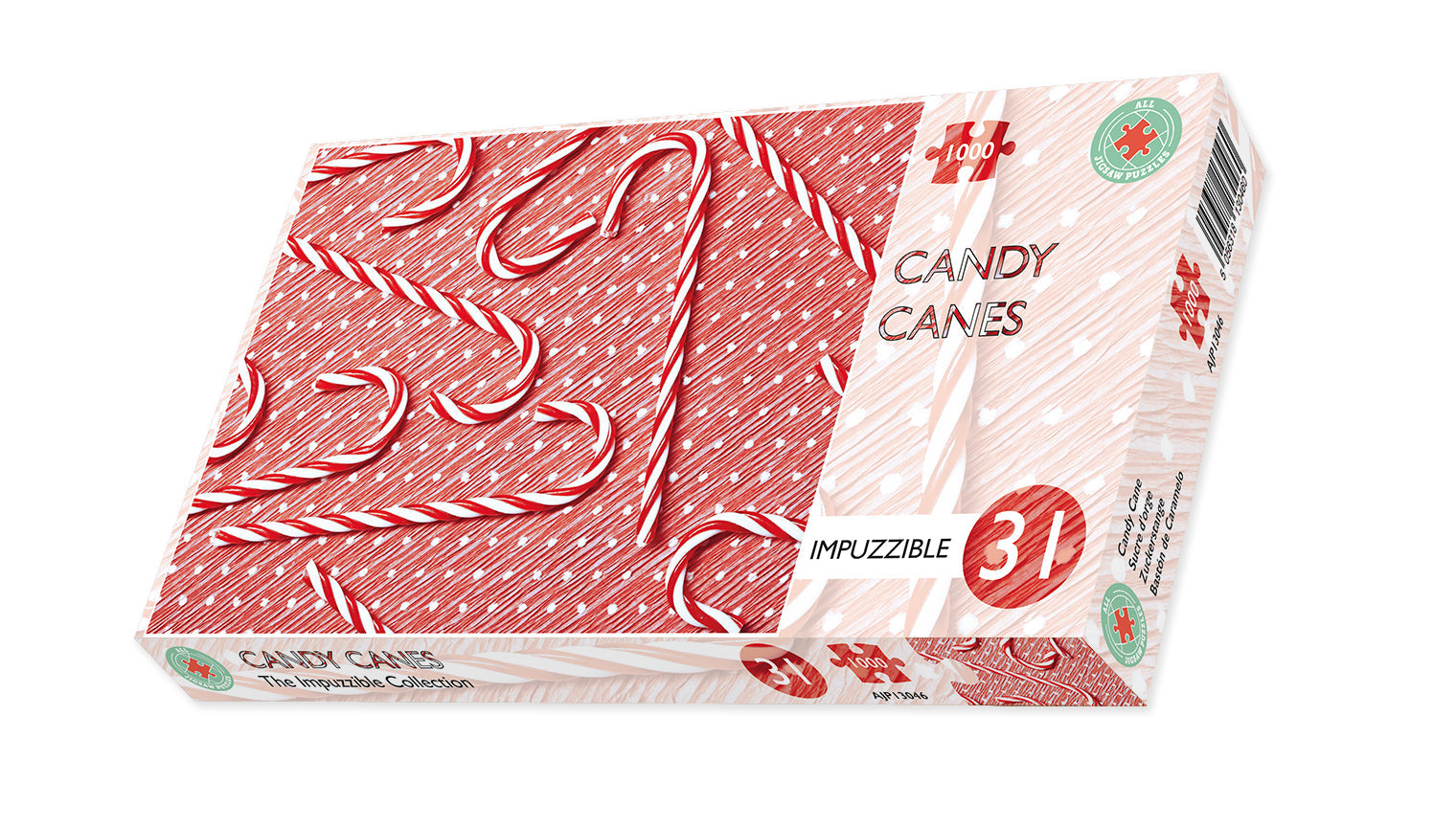 Candy Cane - Impuzzible No. 31 - 1000 Piece Jigsaw Puzzle box