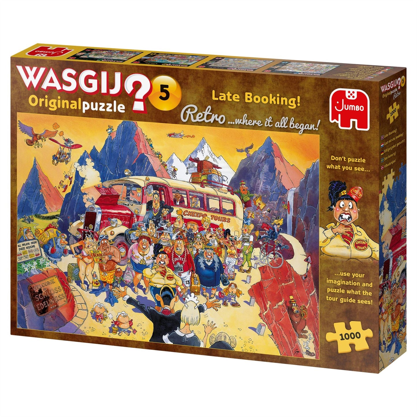 Wasgij Retro 5 Late Booking! 1000 Piece Jigsaw Puzzle 3
