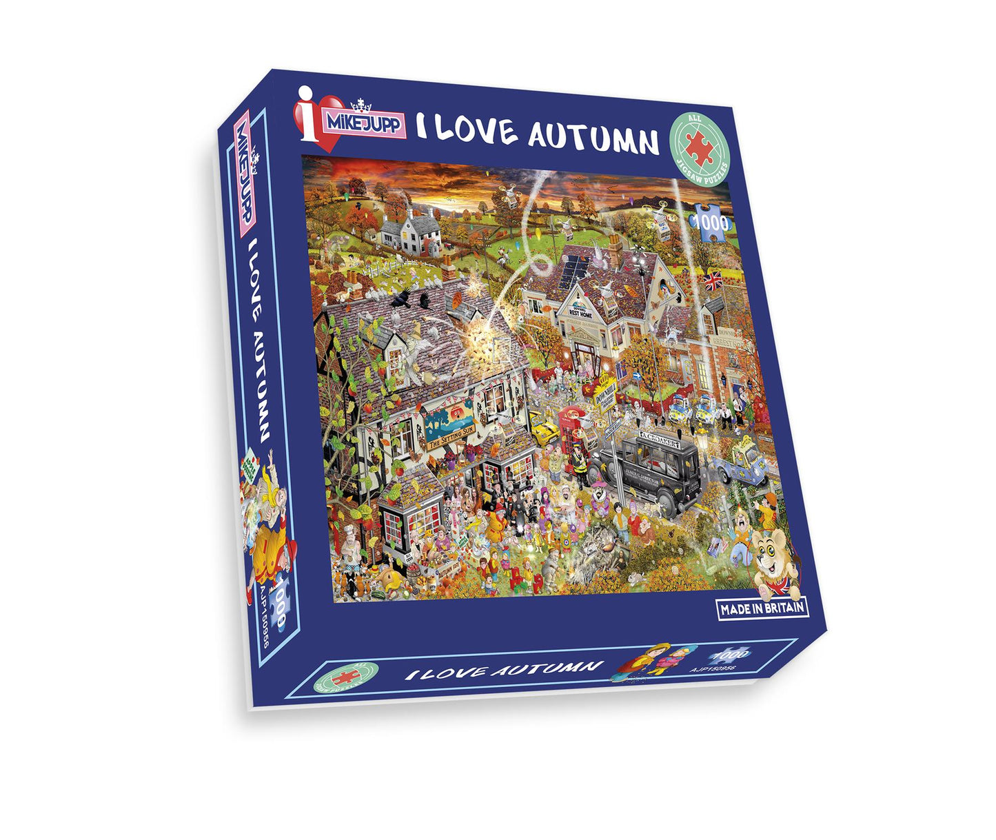 Mike Jupp I Love Autumn 1000 Piece Jigsaw Puzzle