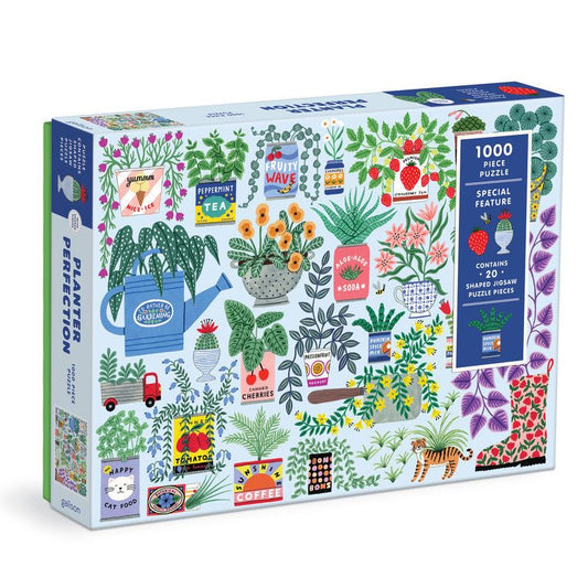 Planter Perfection 1000 Piece Jigsaw Puzzle with Shaped Pieces
