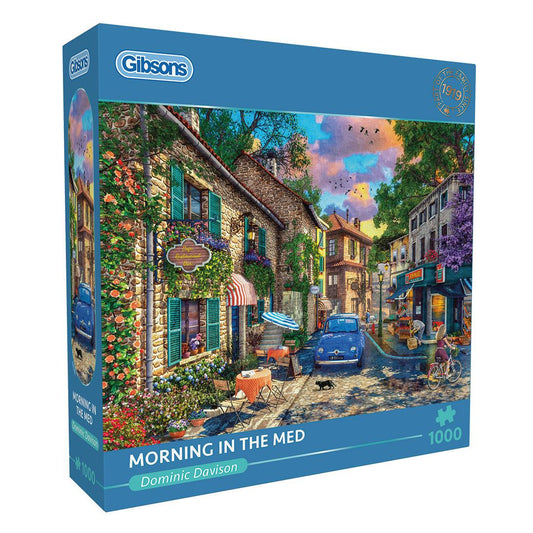 Morning in the Med 1000 Piece Jigsaw Puzzle