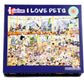 Mike Jupp I Love Pets 1000 Piece Jigsaw Puzzle