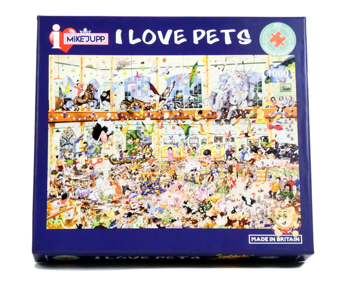 Mike Jupp I Love Pets 1000 Piece Jigsaw Puzzle