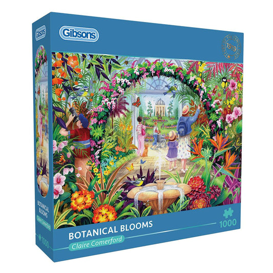 Botanical Blooms 1000 Piece Jigsaw Puzzle