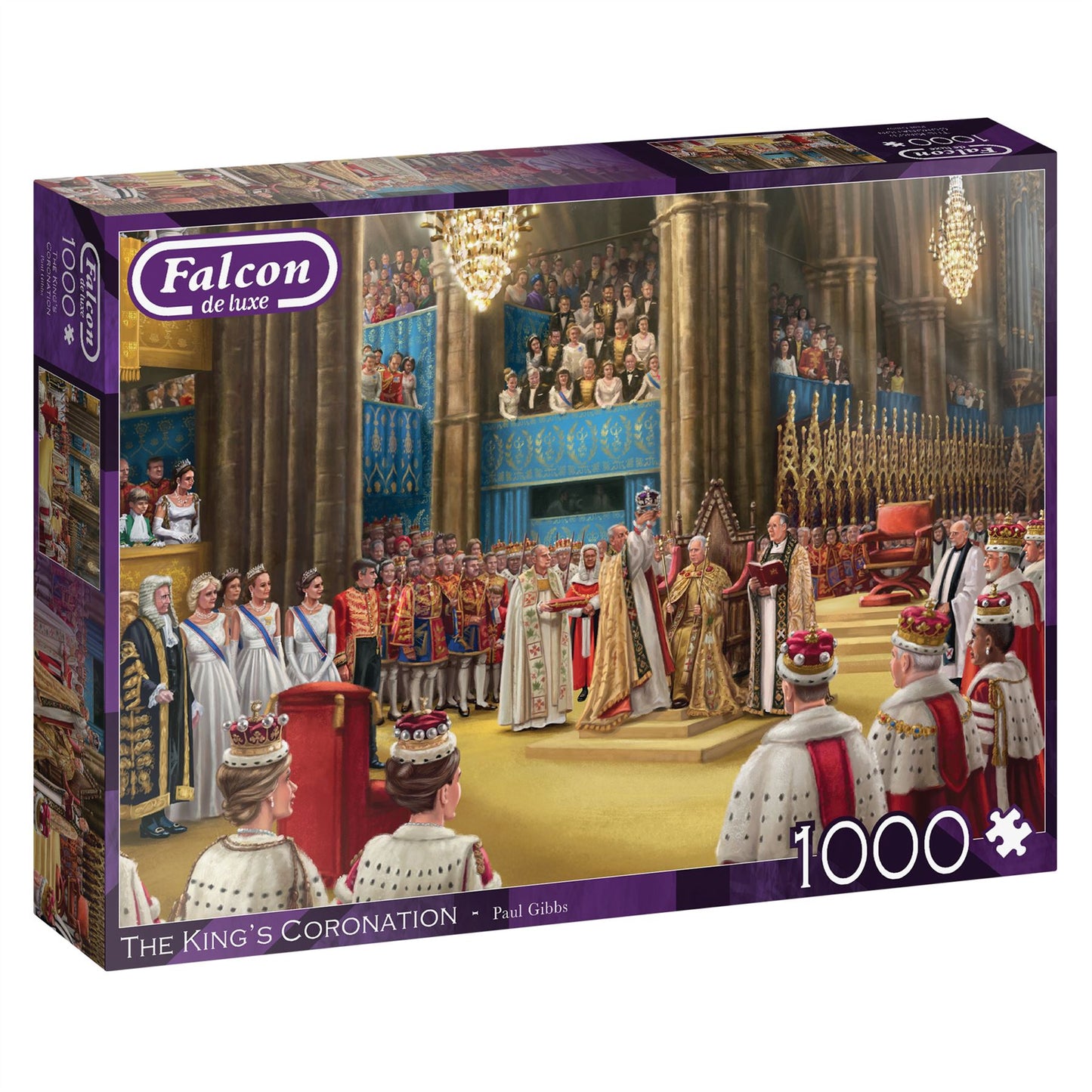 The Kings Coronation 1000 Piece Jigsaw Puzzle