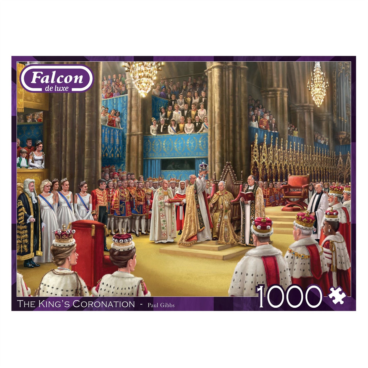 The Kings Coronation 1000 Piece Jigsaw Puzzle