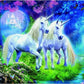 Unicorns in the Forest 500 piece Jigsaw Puzzle