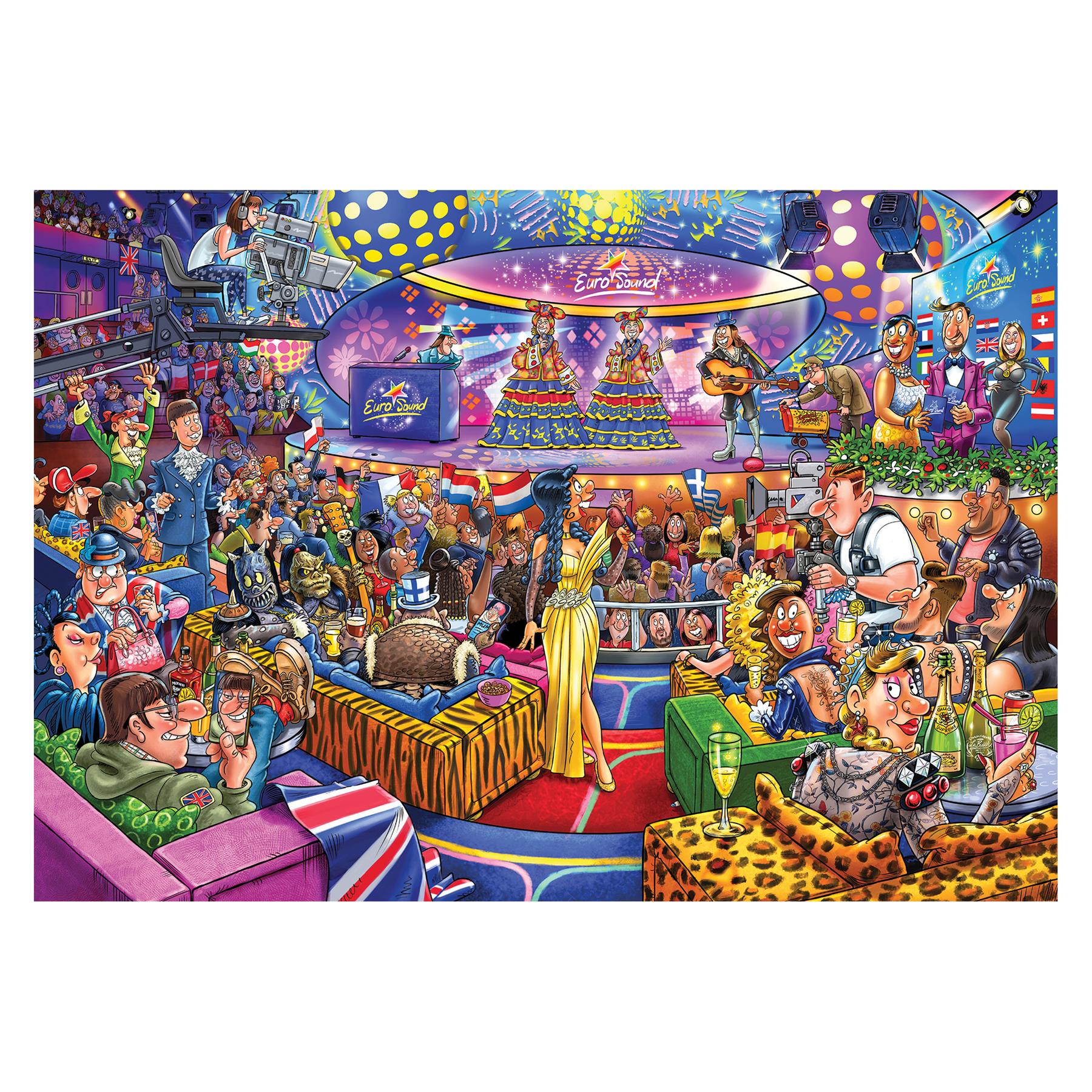 Wasgij Original 42 Rule the Runway! 1000 Piece Jigsaw Puzzle – All