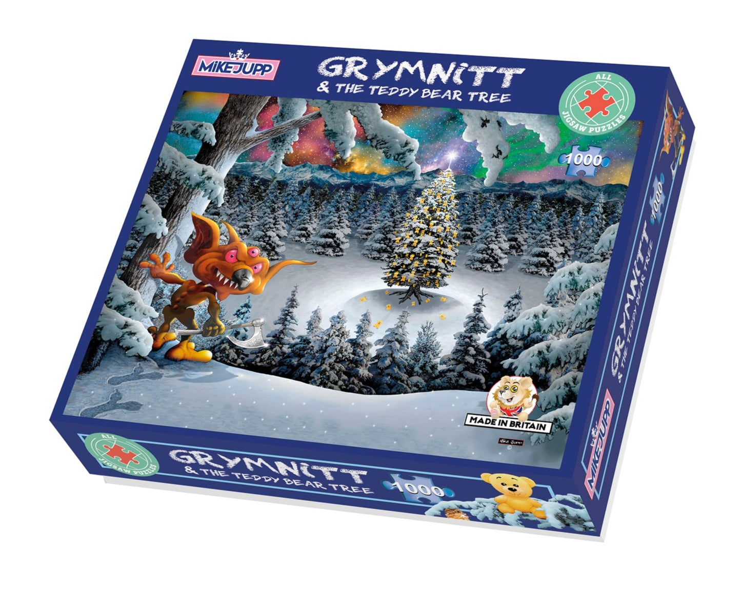 Mike Jupp - Grymnitt and The Teddy Bear Tree 1000 Piece Jigsaw Puzzle