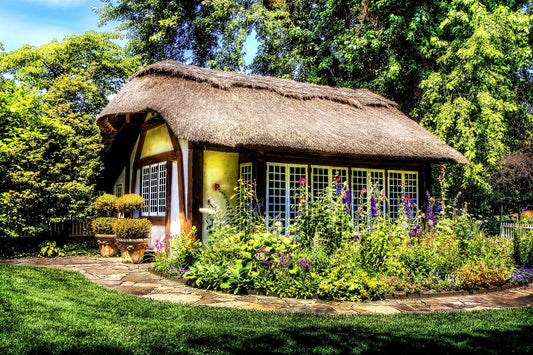 Summer Garden Cottage 1000 Piece Jigsaw Puzzle