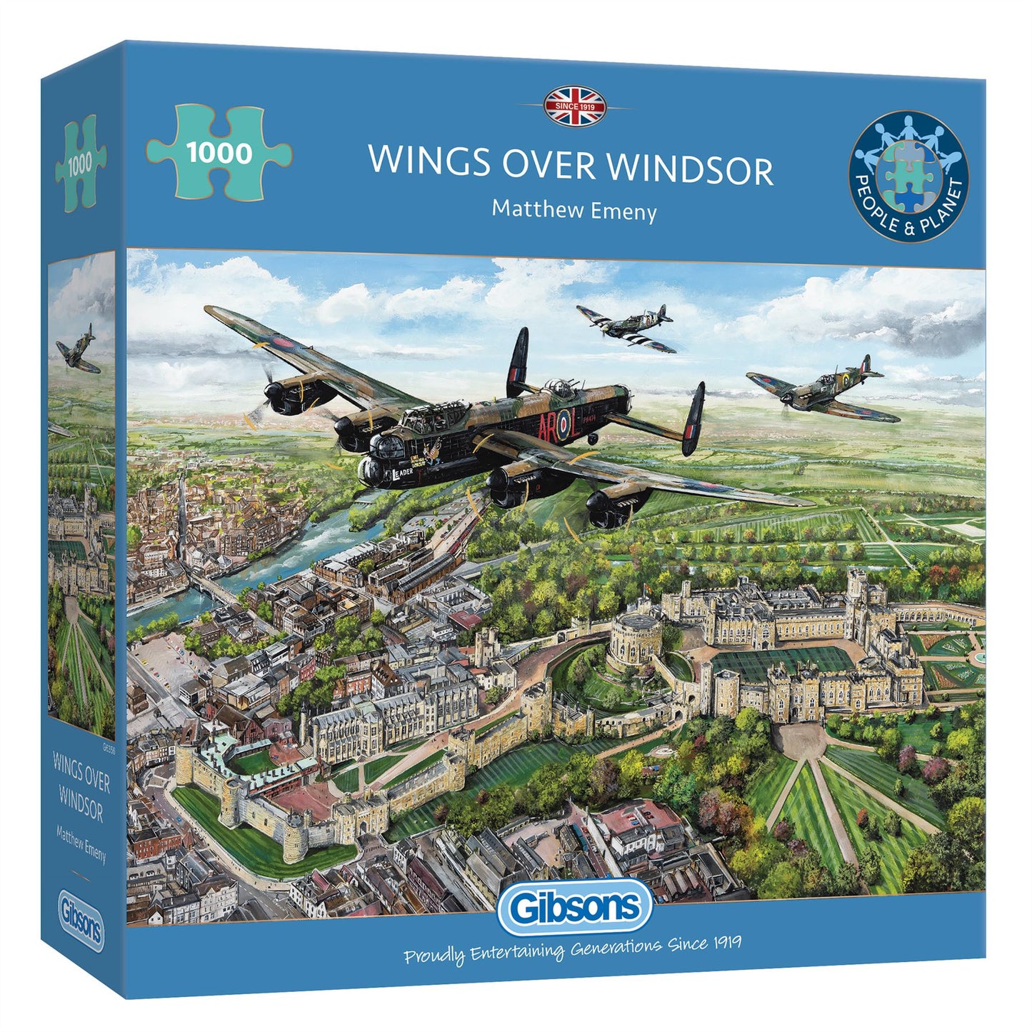 Wings Over Windsor 1000 Piece Jigsaw Puzzle