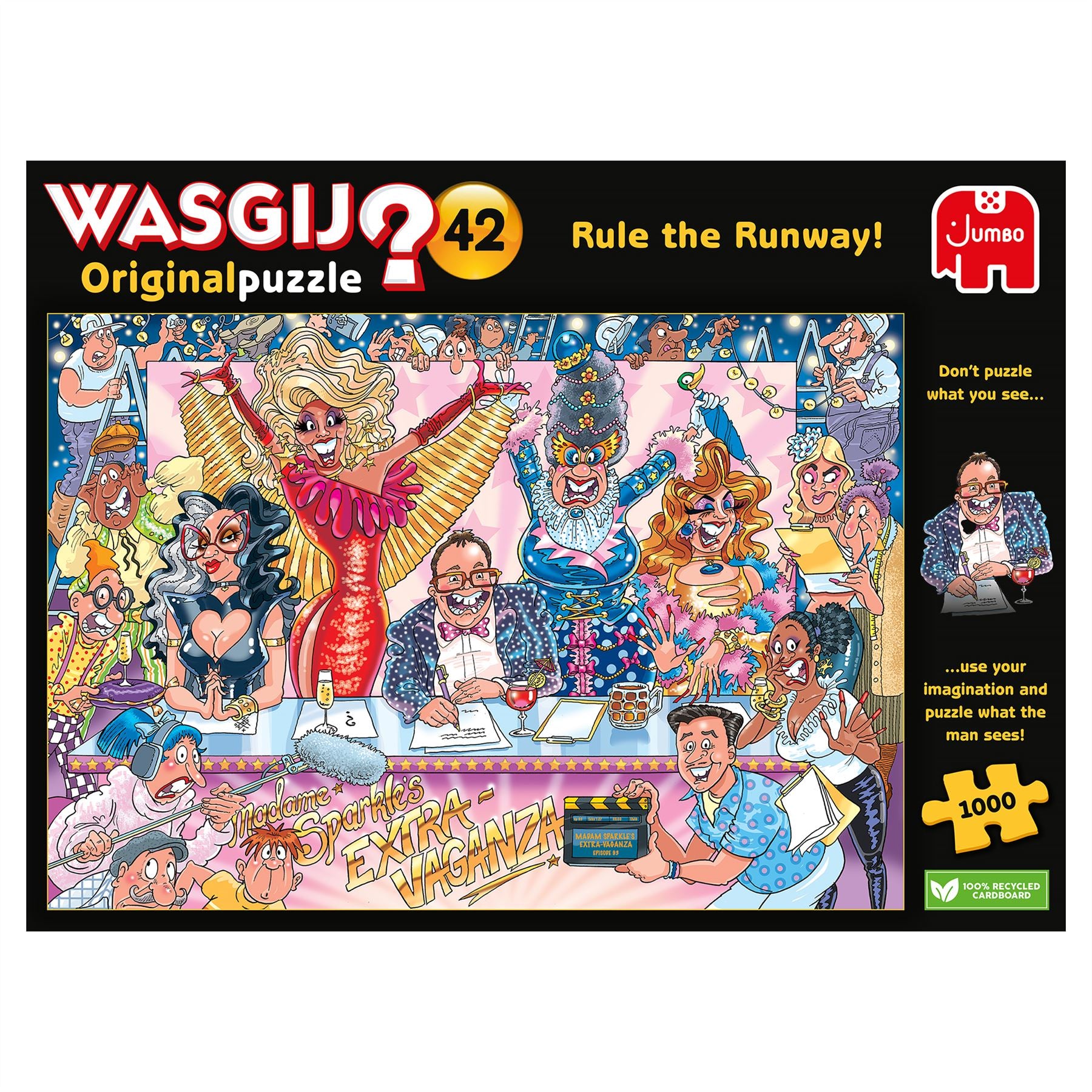 Wasgij Original 42 Rule the Runway! 1000 Piece Jigsaw Puzzle – All