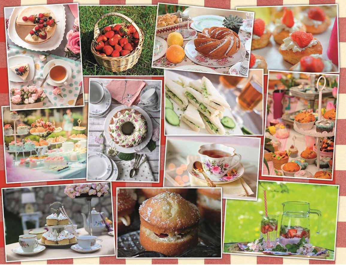 Afternoon Tea 1000 or 500 Piece Jigsaw Puzzle