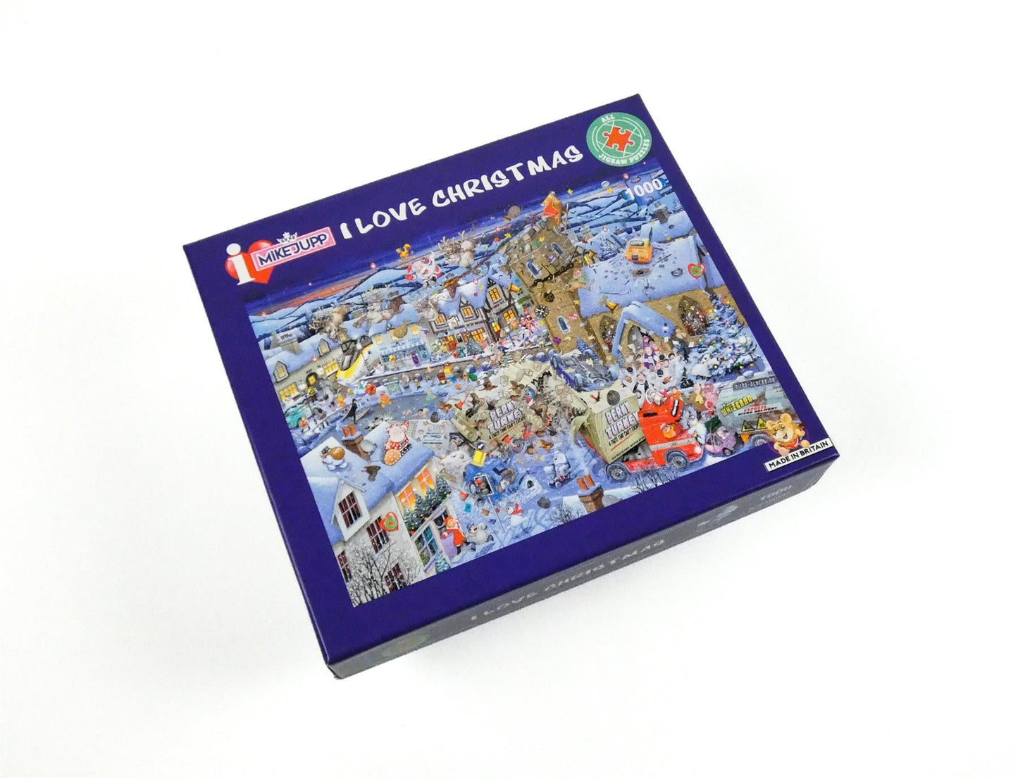 Mike Jupp I Love Christmas 1000 Piece Jigsaw Puzzle