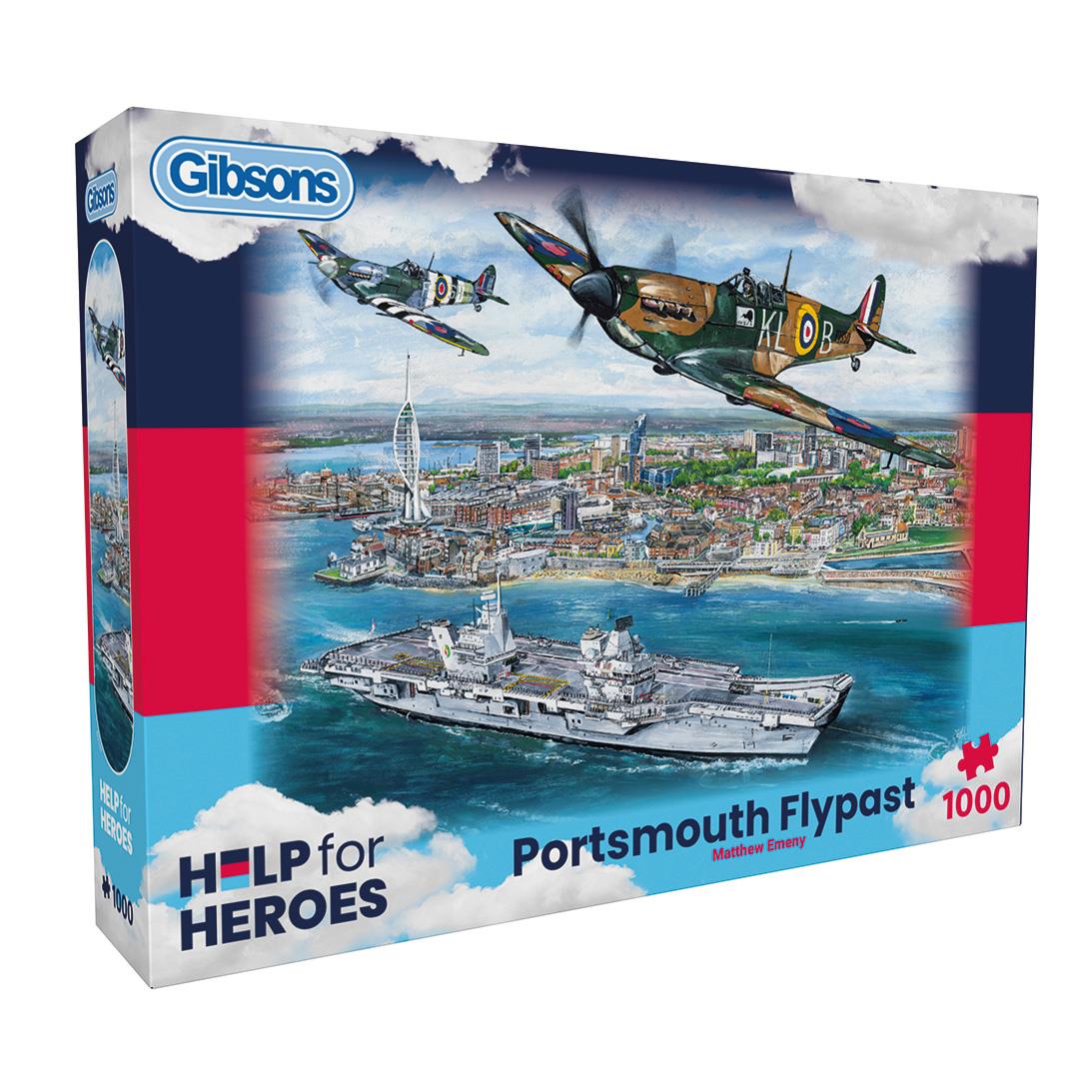 Portsmouth Flypast Help for Heroes 1000 Piece Jigsaw Puzzle