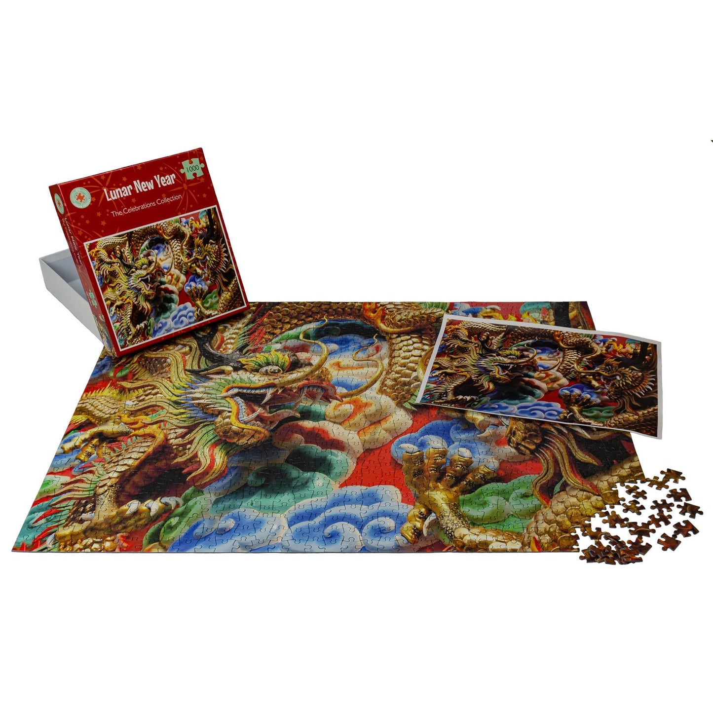 Lunar New Year 1000 Piece Jigsaw Puzzle