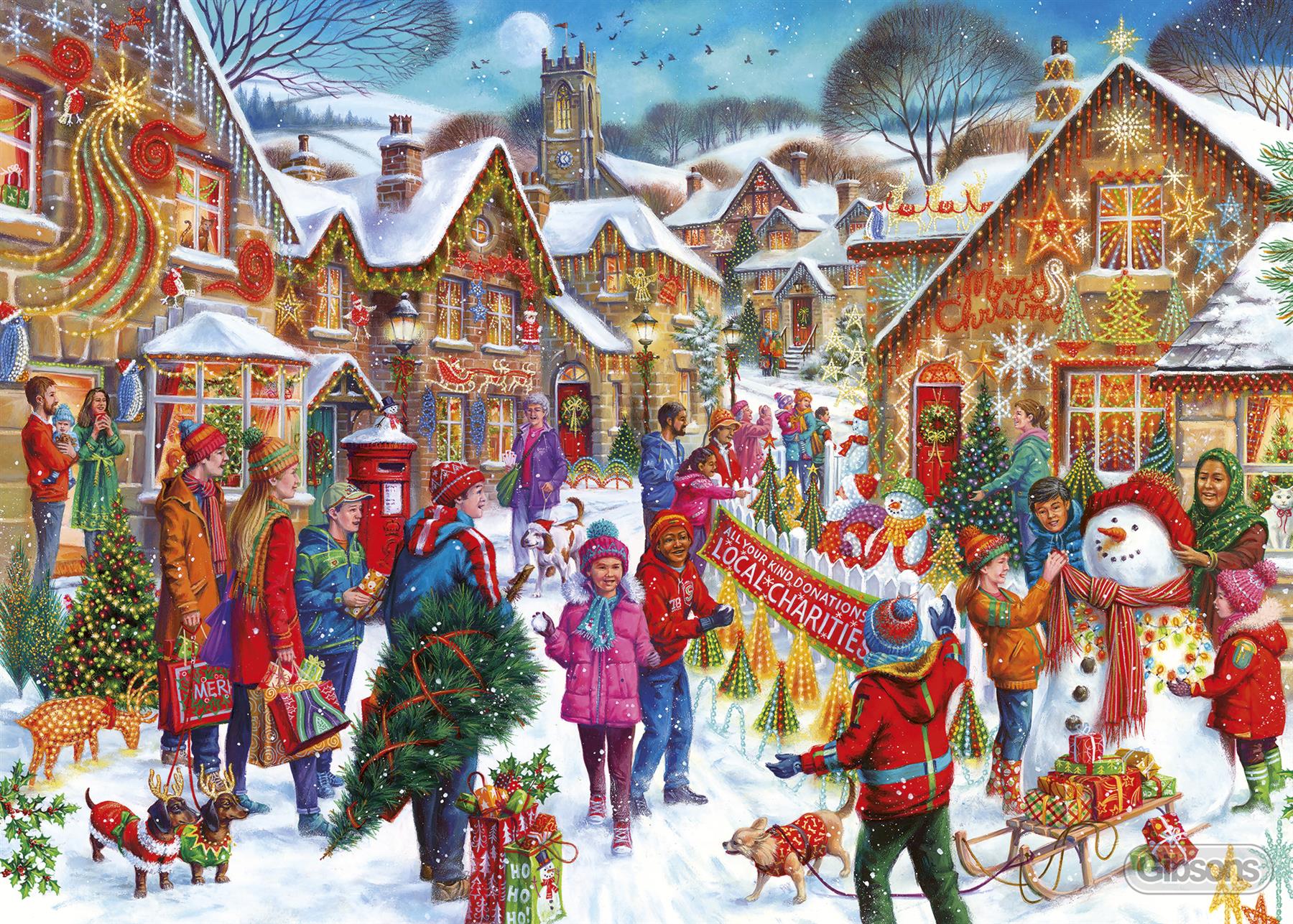 Christmas Limited Edition Jigsaw Puzzle - Light Up The Night