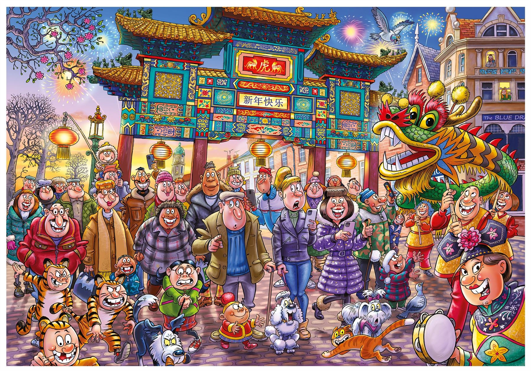 Wasgij Original 39 Chinese New Year! 1000 Piece Jigsaw Puzzle