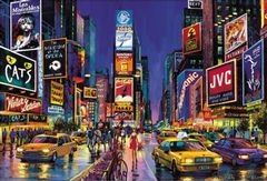 Neon Times Square 1000 Piece Jigsaw Puzzle