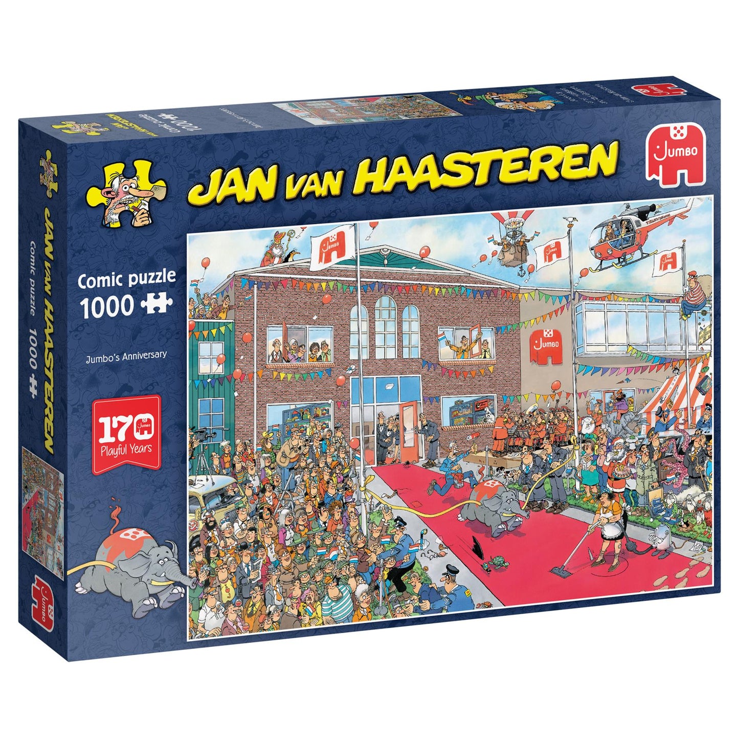 Jan Van Haasteren Jumbo's 170th Anniversary 1000 Piece Jigsaw Puzzle