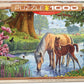 The Fell Ponies by Steve Crisp 1000 Piece Jigsaw Puzzle