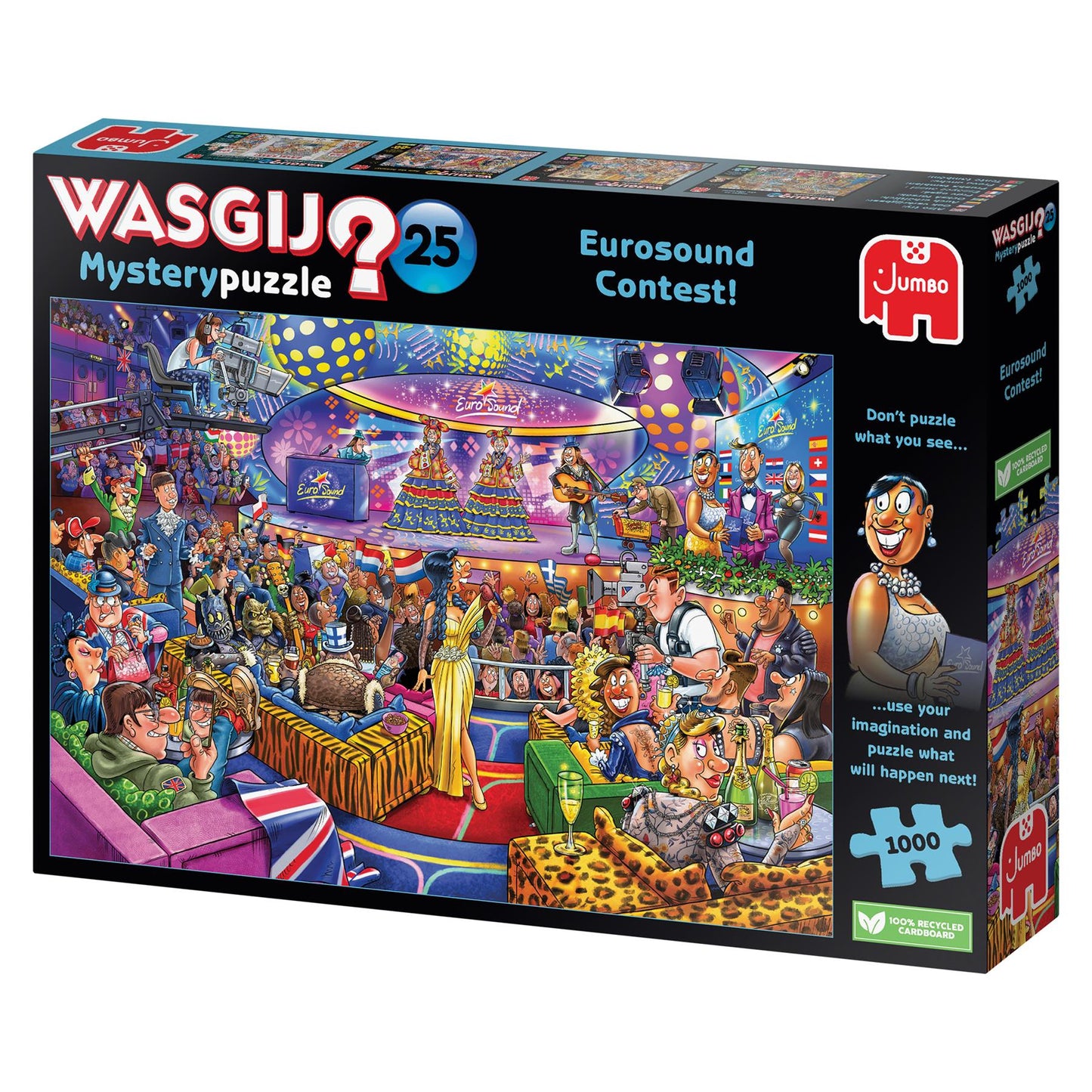 Wasgij Mystery 25 Eurosound Contest! 1000 piece jigsaw puzzle