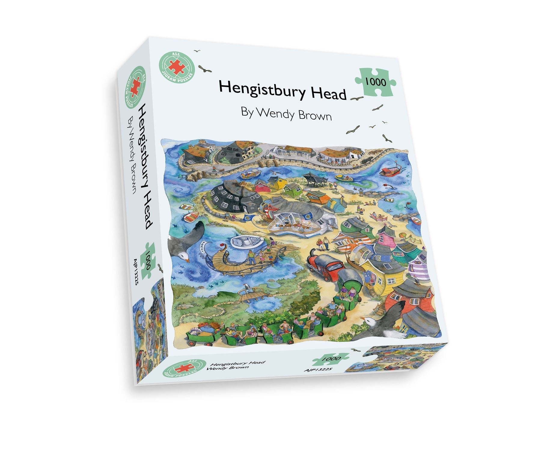 Hengistbury Head - Wendy Brown 1000 Piece Jigsaw Puzzle
