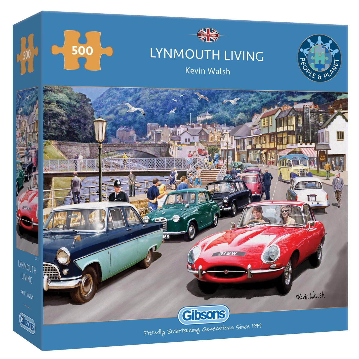 Lynmouth Living 500 Piece Jigsaw Puzzle