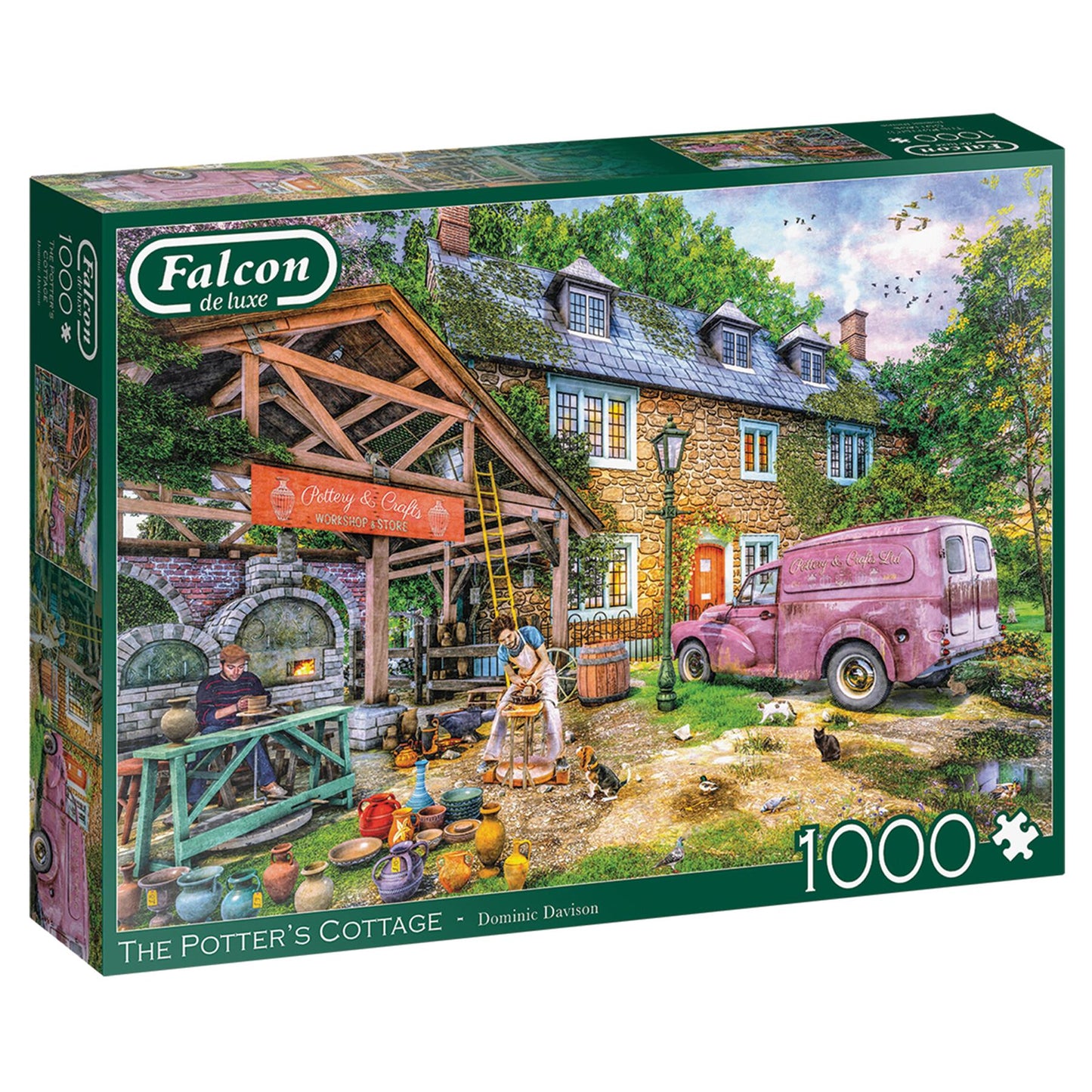 Potters Cottage 1000 Piece Jigsaw Puzzle