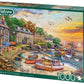 Harbour Cottages 1000 Piece Jigsaw Puzzle box 2