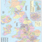 British Isles County Map 1000 Piece Jigsaw Puzzle