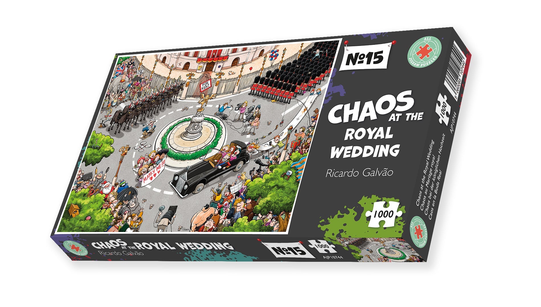 Chaos at the Royal Wedding - No.15 1000 Piece Jigsaw Puzzle