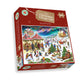 Christmas Village Fair - Festive Jigsaw Puzzle by Rudolf Farkas